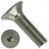 Винт DIN 7991 M 10x 16 нерж A2 ISO 10642