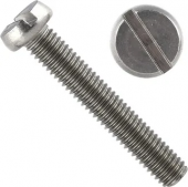 Винт DIN 84 M 1,2x 10 нерж. А2 ГОСТ 1491-80