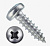 DIN 7981 Купить саморез полукруглый 